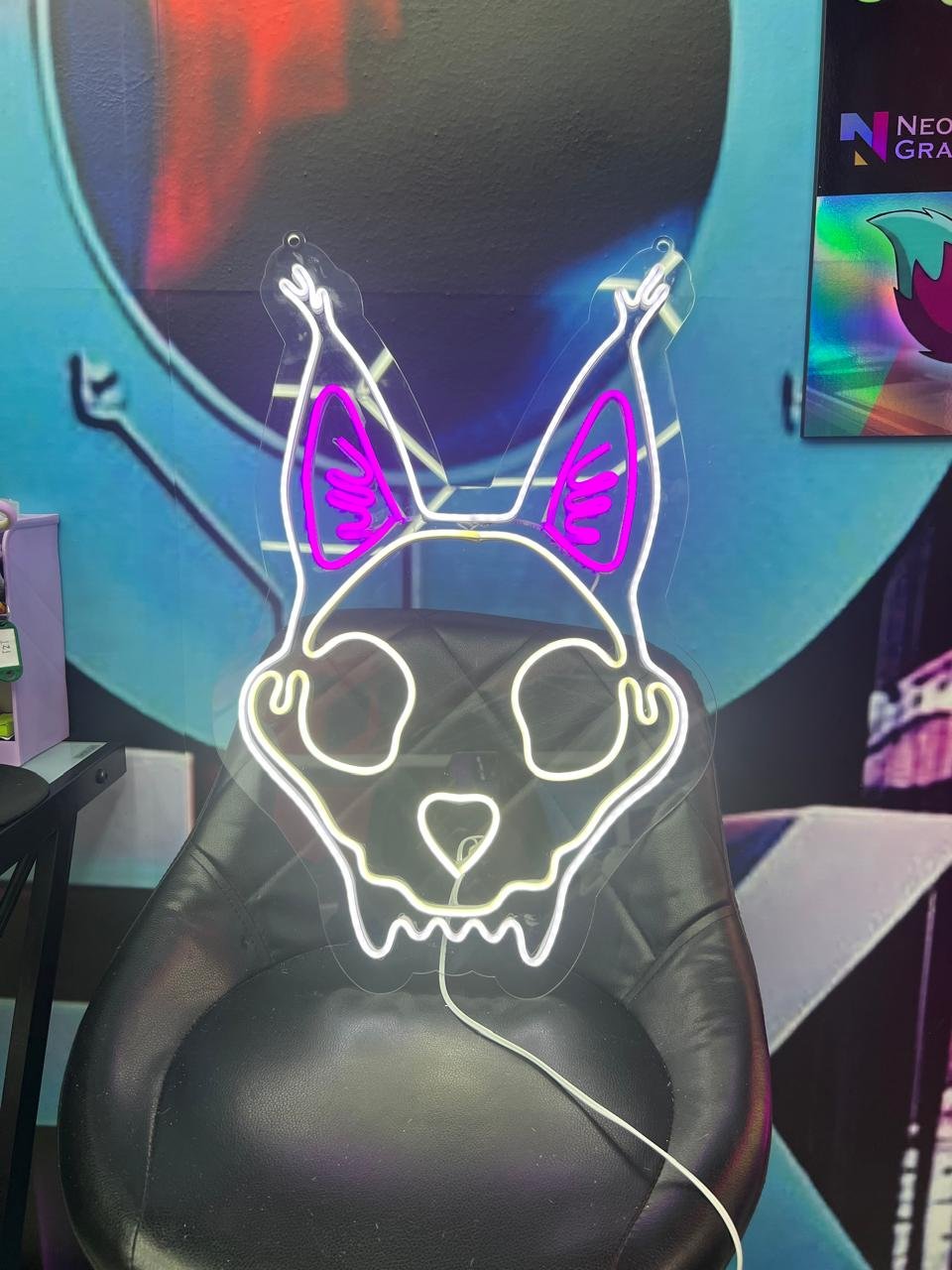 Avisos neon flex instalados por Neo Grafik Bogotá